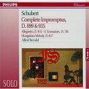 Alfred Brendel / Franz Schubert - Schubert: complete impromptus, d899 & d935; 11 ecossaises, &c