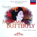 Carlo Bergonzi / Choeur De L'acad&eacute;mie Sainte Cecile Rome / Fiorenza Cossotto / Giacomo Puccini / Orchestra Dell Accademia Nazionale Di Santa Cecilia / Renata Tebaldi / Tullio Serafin - Puccini: madama butterfly - highlights