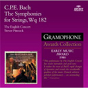 The English Concert / Trevor Pinnock - Bach, c.p.e.: the symphonies for strings