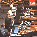 M. Beroff & J.p. Collard - Bach - concertos pour 3 et 4 pianos