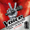 Alban Bartoli / Amalya / Dominique Magloire / Jhony Maalouf / Lise Darly / Louis Delort / Louise / Philippe Tailleferd / Rubby / Sacha Tran / Sonia Lacen / Stephanie B&eacute;dard - The voice : la plus belle voix - prime du 7 avril
