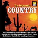 Albert Hammond / B.j. Thomas / Bobbie Gentry / Charlie Daniels / Charlie Mc Coy / Charlie Rich / Chet Atkins / Dan Fogelberg / Darden Smith / Dolly Parton / Earl Scruggs / Frankie Laine / George Jones / Indigo Girls / Johnny Cash / June Carter Cash / Kris Kristofferson / Loretta Lynn / Lynn Anderson / Mark Knopfler / Mary Chapin Carpenter / Merle Haggard / Patty Loveless / Pete Seeger / Poco / Ricky Skaggs / Ricky Van Shelton / Rosanne Cash / Sweethearts Of The Rodeo / Tammy Wynette / Tanya Tucker / The Byrds / The Vaughan Brothers / Waylon Jennings / Willie Nelson - La l&eacute;gende country