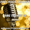 Pro Choice Karaoke - Sing the hits of usher (karaoke version) (originally performed by usher)