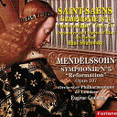 Choeurs Du Staatsoper De Vienne / Hans Swarkowsky, Franz Eibner / Sir Eug&egrave;ne Goossens / The London Symphony Orchestra - Saint-saens & mendelssohn: symphonies nos. 3 & 5